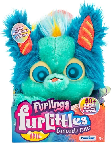 Miniatura 11 de Furlings Aspen - Juguete de peluche interactivo de 13 pulgadas, más de 80 sonidos y animaciones, regalo para niñas y niños mayores de 3 años