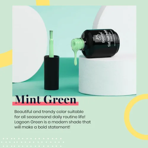 Miniatura 252 de Beetles - Esmalte de uñas de gel marrón – 0.5 onzas líquidas de esmalte de gel marrón oscuro, lámpara LED UV para uñas, regalo de manicura para I
