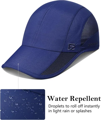 Miniatura 5 de GADIEMKENSD - Gorra de correr de secado rápido con enfriamiento y malla transpirable
