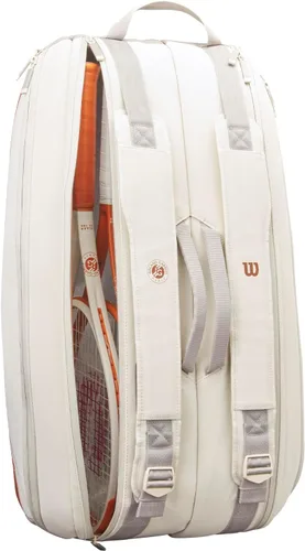 Miniatura 6 de WILSON Roland-Garros - Bolsas para raquetas de tenis 2025 Crema/Arcilla