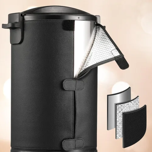 Miniatura 6 de OFFNOVA Derretidor de cera para hacer velas, olla de fusión eléctrica grande de cera de 10L con boquilla de núcleo de calefacción y pantalla