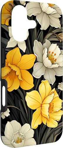 Miniatura 3 de Daffodil Flower Pattern Modern Floral Case for iPhone 17