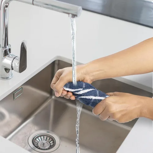 Miniatura 7 de Urban Villa Paños de cocina de rizo de algodón, altamente absorbentes, de secado rápido, súper suaves, de primera calidad, con lazo para colgar, 035