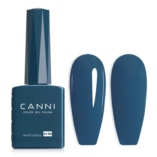 Miniatura 47 de CANNI - Esmalte de uñas de gel rosa claro - 1 unidad de 0.5 onzas, color rosa bebé, color rosa pálido de alto brillo, esmalte de uñas con remojo UV
