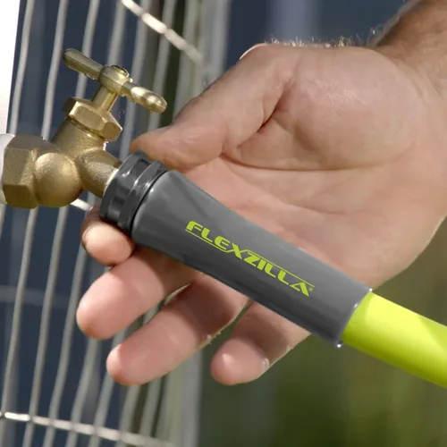 Miniatura 5 de Manguera de jardín Flexzilla de 3/4 pulgadas x 50 pies, manguera de agua ligera para todo tipo de clima, resistente y flexible, conexiones sin fugas