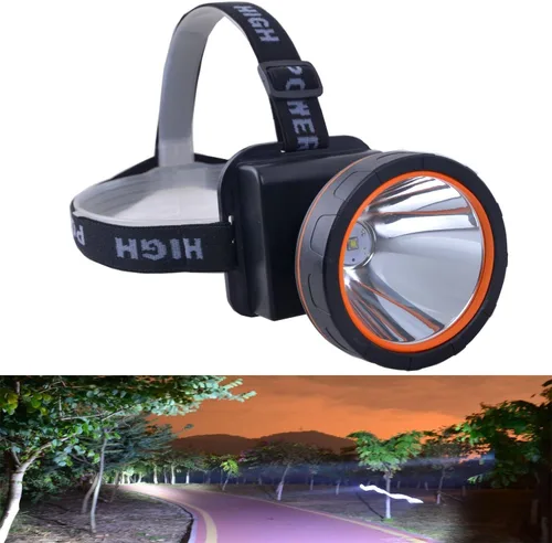 Miniatura 4 de linterna delantera LED recargable para exteriores, linterna brillante para acampar, cazar y pesca