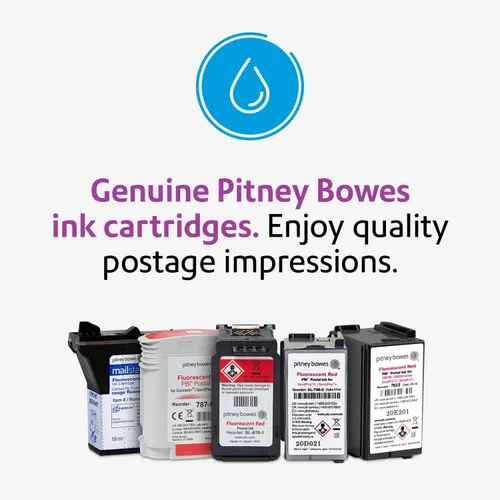 Miniatura 6 de Pitney Bowes SL-870-1 - Cartucho de tinta para SendPro Mailstation, tinta roja, 0.3 fl oz