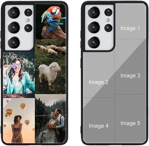 Miniatura 42 de Funda de teléfono personalizada para Samsung Galaxy S22+ / S22 Plus 5G, funda de TPU suave de vidrio templado antiarañazos personalizada con foto