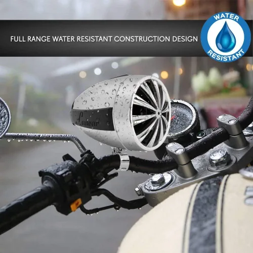 Miniatura 4 de Lanzar Sistema de amplificador de altavoces impermeables para motocicleta, juego de altavoces impermeables de 3 pulgadas, 700 W, entrada auxiliar