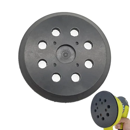 Miniatura 6 de Reemplazo de almohadilla de lijadora de 5 pulgadas, compatible con lijadora Ryobi Random Orbit RS290, RS280VS, RS281VS, P411