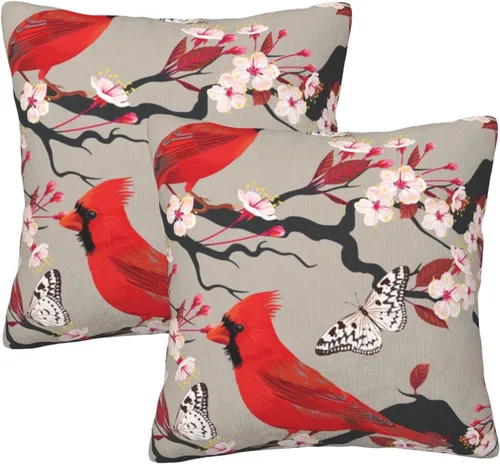Miniatura 19 de Juego de 2 fundas de almohada con estampado de leopardo abstracto de animales africanos y vida silvestre, retro, fundas de almohada para decoración