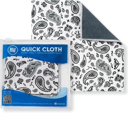 Miniatura 17 de Quick Cloth - Paños de limpieza de lentes de microfibra de 8 x 8 pulgadas, astrología, 1 paquete con funda, limpiador de lentes de doble cara