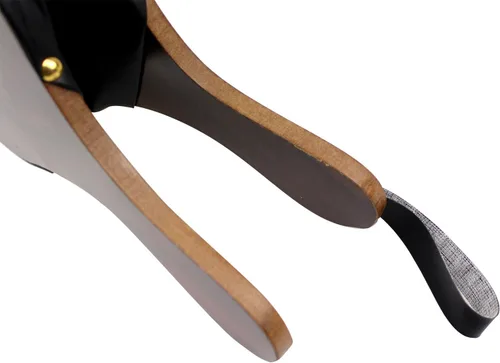 Miniatura 3 de DYWISHKEY Fuelle de chimenea de 15 x 6.5 pulgadas, fuelle de cuero para chimenea, fuelle de fuego para chimeneas, barbacoa y campamento, fuelle