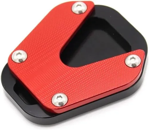 Miniatura 10 de Motorcycle Kickstand Extension Pad for Benelli TRK502 TRK 502 2020 2021 Foot Side Stand Support Plate Enlarger (Color : B Black)