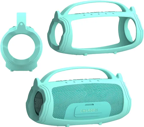 Miniatura 4 de Funda de silicona compatible con altavoz Bluetooth portátil JBL Charge 4/5, funda suave para altavoces Bluetooth JBL Charge 4/5