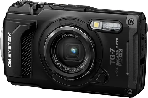 Miniatura 3 de OM SYSTEM Olympus Tough TG-7 - Cámara subacuática negra, impermeable, a prueba de congelación, brillo de alta resolución, video 4K 44x Macro