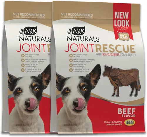 Miniatura 9 de ARK NATURALS Golosinas para la movilidad articular Sea Mobility Joint Rescue para perros, sabor cordero, suplemento articular con glucosamina