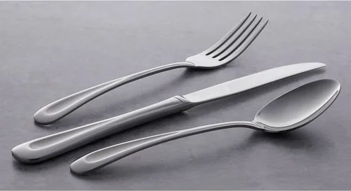 Miniatura 8 de Oneida Satin Sand Dune Flatware, 45 Piece, Multi