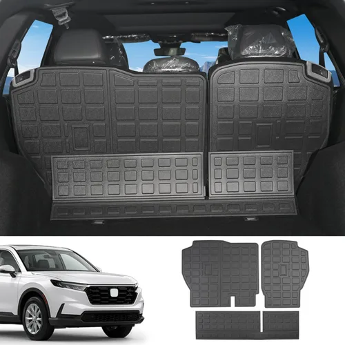 Miniatura 10 de Alfombrilla de maletero powoq Compatible con Honda CRV 2017-2022, alfombrilla de carga para todo clima, reemplazo para accesorios Honda CRV