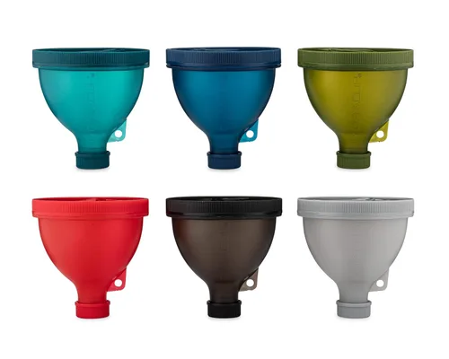 Miniatura 5 de Hydra Cup [6 Pack] Set de Embudos ProStand con Soporte para Llenar Botellas de Agua, Botellas Agitadoras con Polvo de Proteína, Set