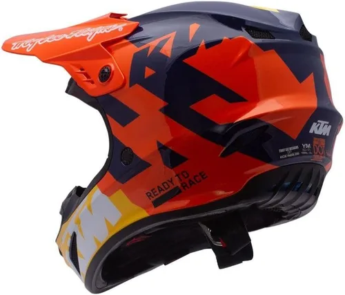Miniatura 2 de KTM Casco Niños GP Naranja/Azul Marino UPW22001140X