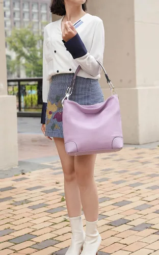 Miniatura 20 de MKF Collection Mia K - Bolso Hobo para mujer, de piel vegana, bolso de hombro holgado, bolso con asa superior