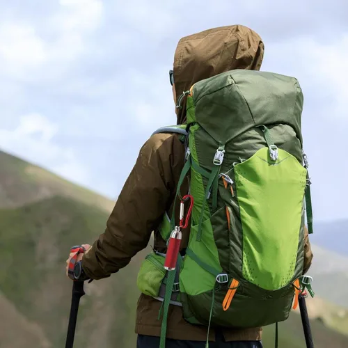 Miniatura 5 de Linterna portátil llavero antorcha lámpara impermeable senderismo camping linternas telescópica fuerte luz fácil de usar portátil ajustable bolsillo