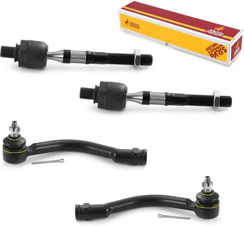 Miniatura 28 de Metrix Premium Chassis Parts - Juego de 4 barras de acoplamiento interior y exterior para Audi A3 15-16, Seat Leon 06-20 (México), 09-17 Volkswagen