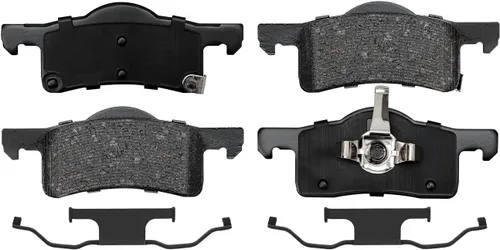 Miniatura 7 de Detroit Axle - Kit de freno trasero para Ford Expedition Lincoln Navigator 03-06 Rotores de freno de cerámica Pastillas de freno 2003 2004 2005 2006