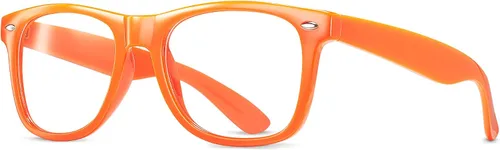 LEICO FASHION Lentes transparentes sin receta retro para hombres y mujeres lentes falsos para disfraz de cosplay
