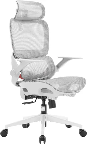 Miniatura 12 de Sihoo - Silla de oficina ergonómica, silla de escritorio con respaldo alto, reposacabezas ajustable con reposabrazos 2D, soporte lumbar y ruedas