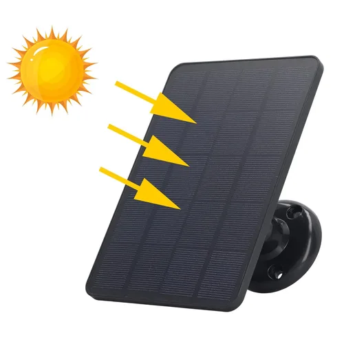 Miniatura 5 de Kit de panel solar de 10 W con cargador micro USB cargador solar portátil de alta eficiencia para acampar al aire libre RV energía de emergencia