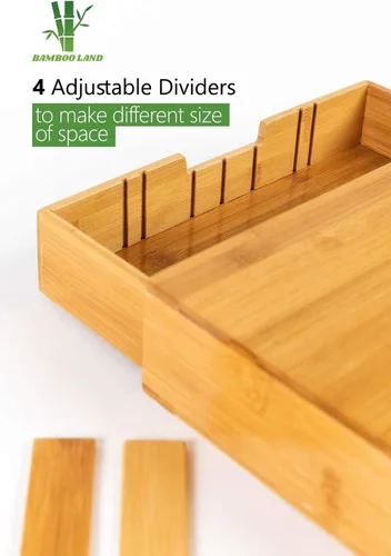 Miniatura 8 de Soporte para tazas K de bambú, 4 divisores ajustables, almacenamiento de cápsulas de 36 K, cajón de cápsulas de café, soporte para cápsulas de café