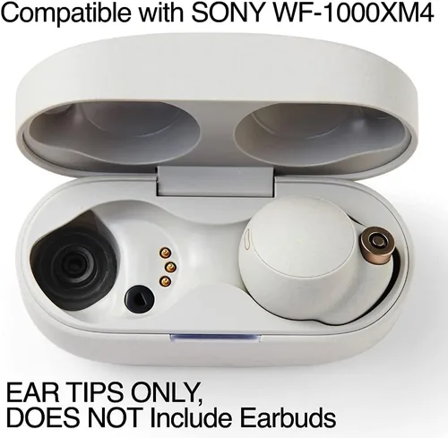 Miniatura 4 de AZLA Crystal Standard (L) - Puntas para auriculares inalámbricos - Consejos de reemplazo de auriculares con cancelación de ruido - Eartips