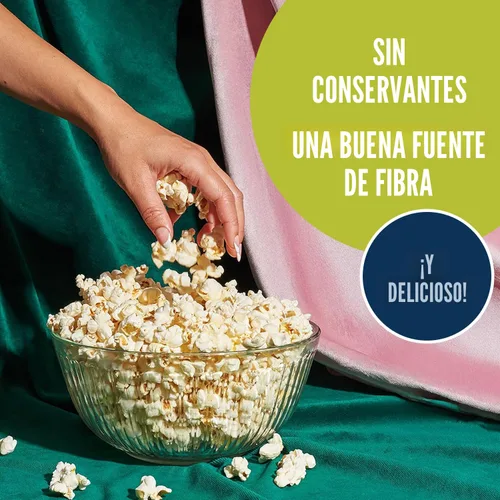 Miniatura 11 de SkinnyPop Palomitas de maíz, queso cheddar blanco, grano entero, aperitivo sin lácteos, bolsas de 1 oz (12 unidades)