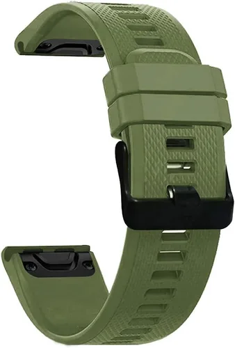 Miniatura 9 de AISPORTS Correa de reloj de ajuste rápido de 0.866 in compatible con Garmin Fenix 7/7 Pro/6/6 Pro/5/5 Plus, correa deportiva suave y transpirable