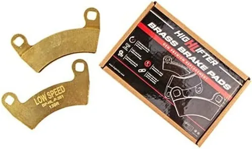 Miniatura 4 de High Lifter Pastillas de freno de latón compatibles con modelos seleccionados Polaris UTV RZR 800, Scrambler 850/1000, Sportsman 550 Front &