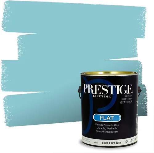 Miniatura 31 de PRESTIGE Pintura interior e imprimación en uno, azul cielo, semi-brillante, 1 galón