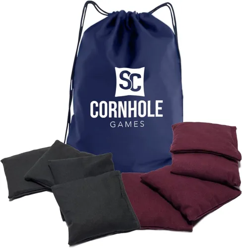 Miniatura 8 de Bolsas de cornhole resistentes al clima (juego de 8) - Tamaño/peso profesional de regulación (16 oz) - Uso en tableros de cornhole profesionales