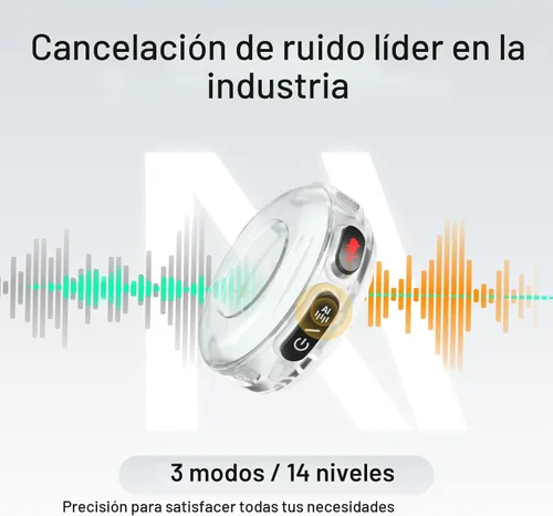 Miniatura 3 de MAONO Micrófono Lavalier inalámbrico para iPhone/Android/cámara/PC, mini micrófono de solapa con 48 khz 24 bits, filtro de voz, cancelación