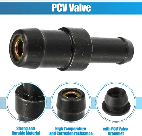 Miniatura 4 de uxcell Kit de juntas de válvula PCV Accesorios de válvula de ventilación positiva del cárter para Toyota 4Runner 3.0L 1990-1995