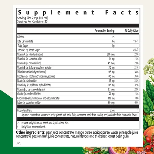 Miniatura 2 de Floradix Kinder Love - Multivitamínico para niños, suplemento de hierbas, multivitamínico líquido para niños, vitaminas A, C, D y E, calcio y más