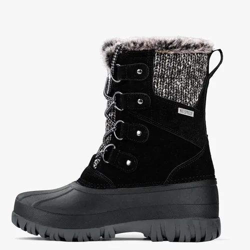 Miniatura 2 de FREE SOLDIER Botas de nieve impermeables con aislamiento térmico para clima frío para mujer