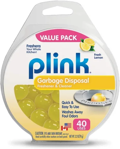 Miniatura 10 de Plink Limpiador de Triturador de Basura, Ambientador y Bolas Eliminadoras de Olores, Elimina los Malos Olores, Fácil de Usar - Aroma de Limón