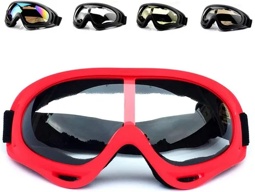 Miniatura 19 de Lentes antirreflejos, gafas de esquí, deportes de invierno, snowboard, con protección UV 400 blanco (White Transparent)