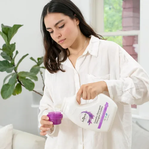 Miniatura 3 de AspenClean Detergente natural para ropa lavanda y citronela, 100% natural, orgánico, detergente líquido HE para ropa, vegano, libre de crueldad