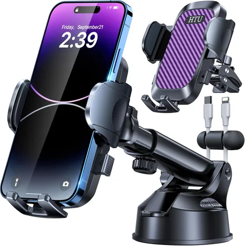 Miniatura 13 de 2026 Ultimate Best【Verdadero grado militar y certificación de seguridad】Soporte para teléfono de coche HTU【5 en 1 mejorado y más de 100 libras