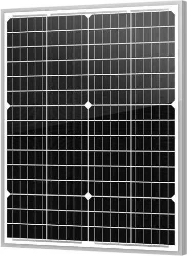 Newpowa Panel Solar Monocristalino de Alta Eficiencia de 35W 24V - Diseñado para Sistemas Fuera de la Red, Carga Baterías de 24V de RV, Barco,
