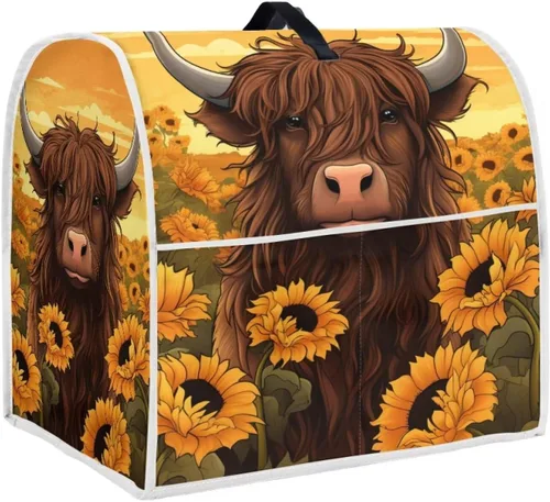Miniatura 9 de Funda para batidora de pie de libélula bohemia compatible con mezclador de cocina de 4.5 a 5 cuartos de galón, a prueba de polvo, cubierta
