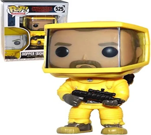 Funko 20985 Hopper in Bio Hazard Suit POP Vinyl Stranger Things S2, Multi